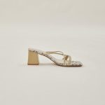 Lais Heels in Textured Sage