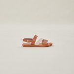 Rye Wide Strap Sandals in Camel