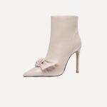 Bow Decorated Women's Ankle Boots
