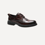 Thick-Sole Vintage Men's Dress Shoes