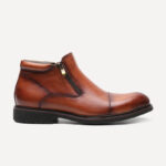Exquisite Detail Men's Leather Boots Soft & Durable